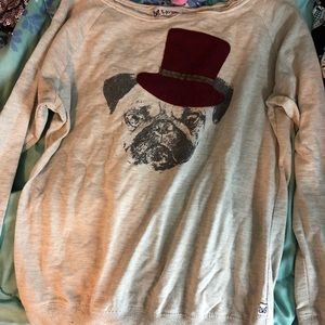 Pug crew neck